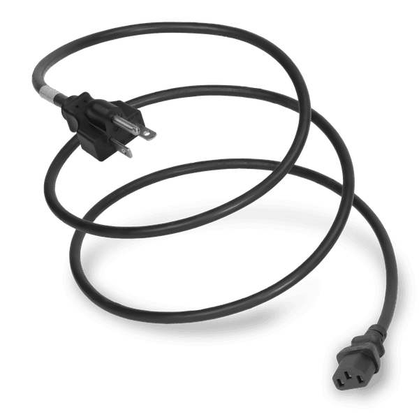 Black 1 Foot C13 cord