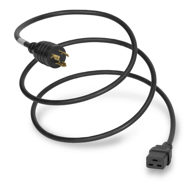 Black 3 Feet C19 cord