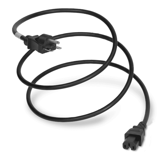 Black 6 Feet C15 cord