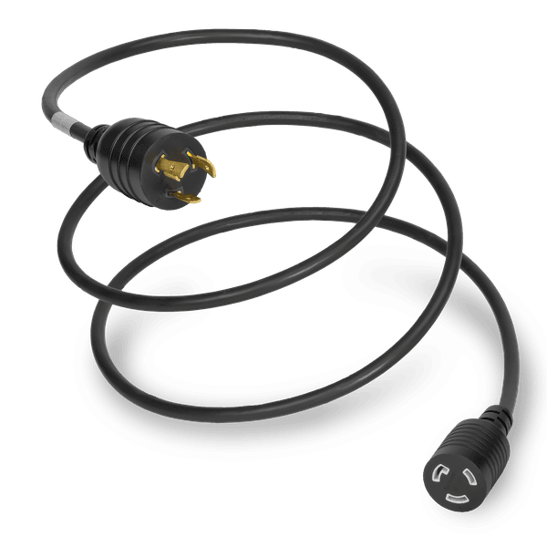 Black 1 Foot NEMA L5-20R cord