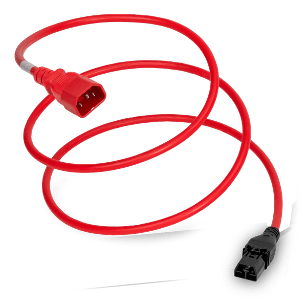 Red 1.0 meter Saf-D-Grid 400V (Connector) cord
