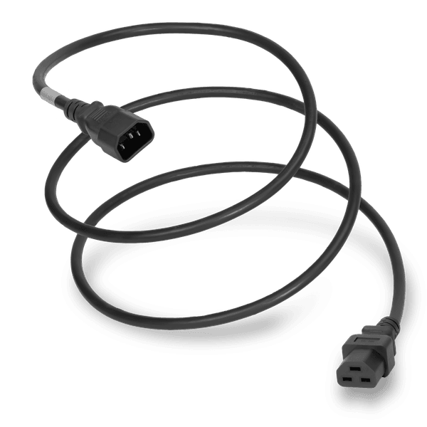 Black 3 Feet C21 cord