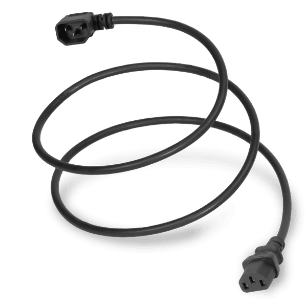 Black 1 Foot C13 cord