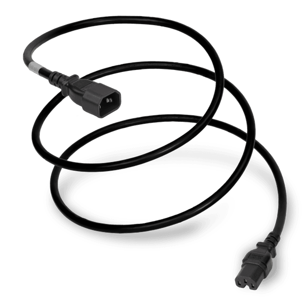 Black 6 Feet C15 cord