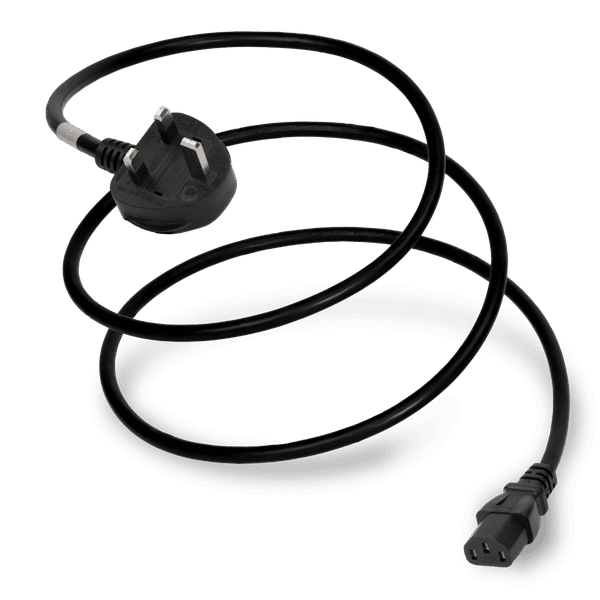 Black 2.5 meters C13 cord