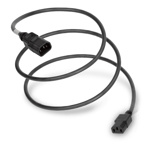 Black 1 Foot C13 cord