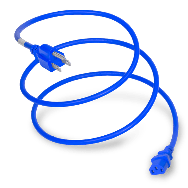 Blue 2 Feet C13 cord