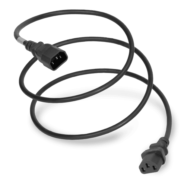 Black 1 Foot C13 cord