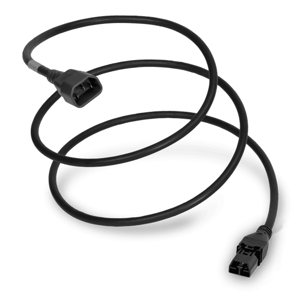 Black 1.0 meter Saf-D-Grid 400V (Connector) cord