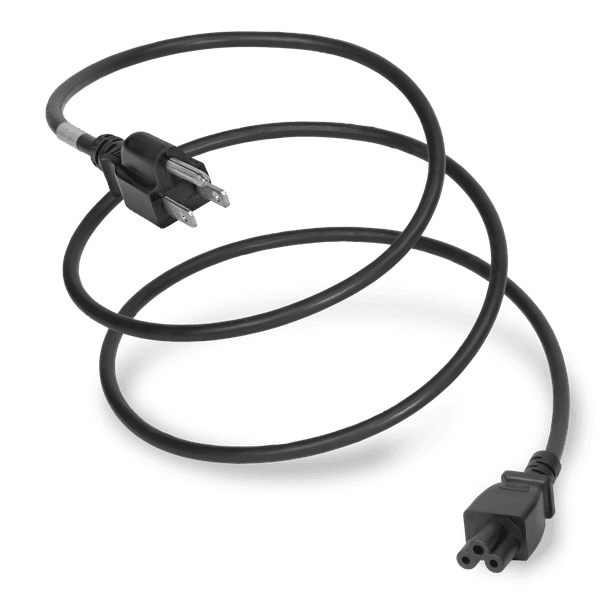 Black 1 Foot C5 cord