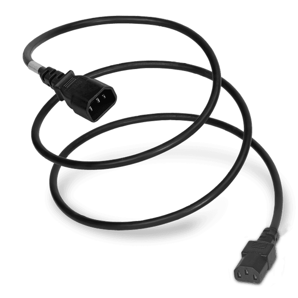 Black 1 Foot C13 cord