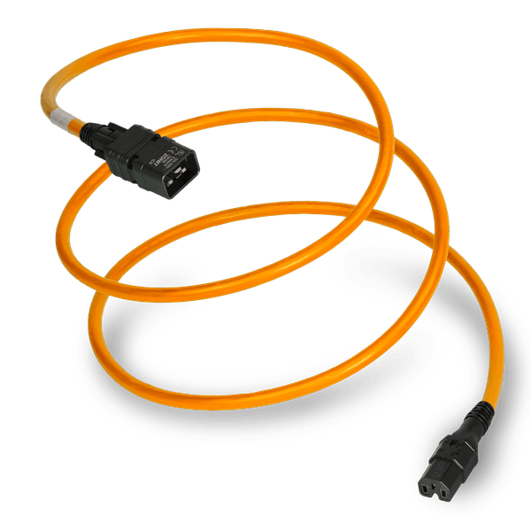 Gray 1.0 meter C15 Locking (Z-Lock+) cord