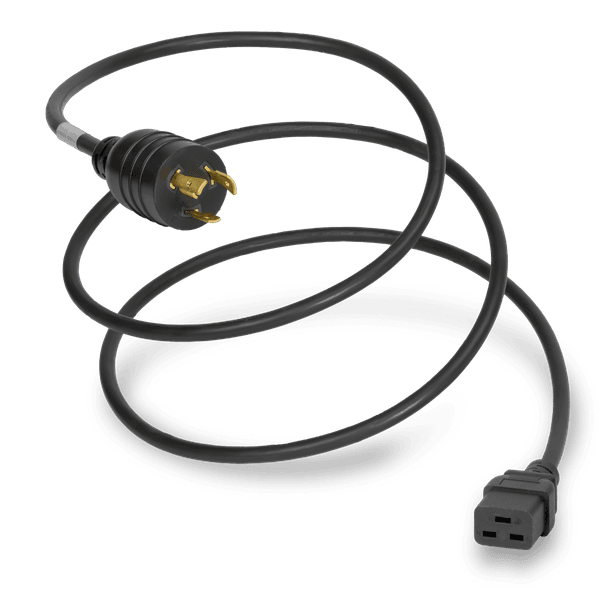 Black 3 Feet C19 cord