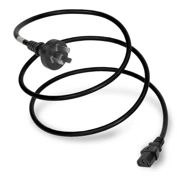 Black 2.5 meters C13 cord
