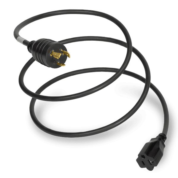 Black 1 Foot NEMA 5-20R cord