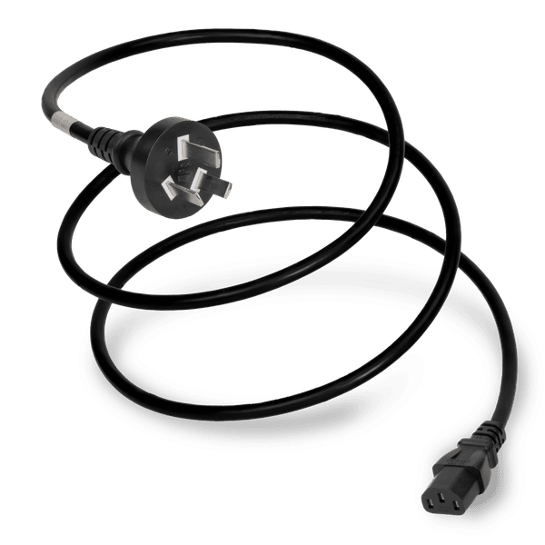 Black 2.5 meters C13 cord