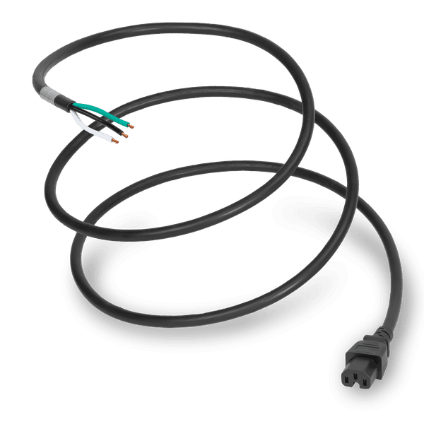 Black 1 Foot C15 cord
