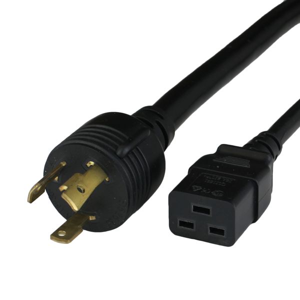 Black 10 Feet C19 cord