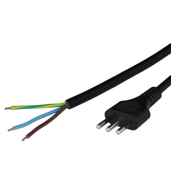 Black 2.5 meters  cord