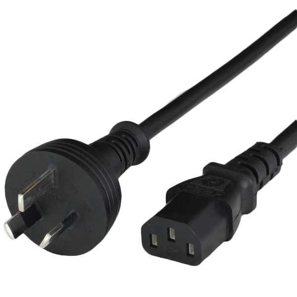 Black 6 Feet C13 cord