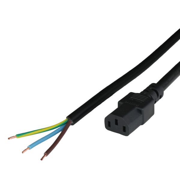 Black 5 Feet C13 cord